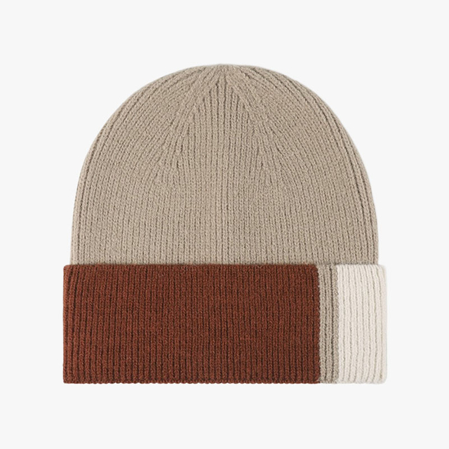 Knitted Stripe Beanie